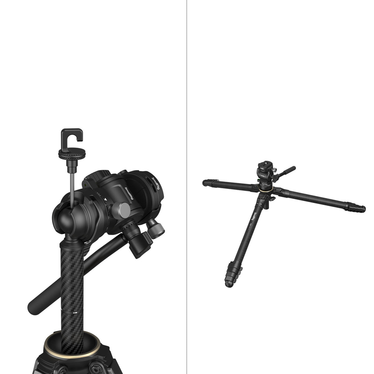 SmallRIG 5028 Carbon Fibre Travel Tripod