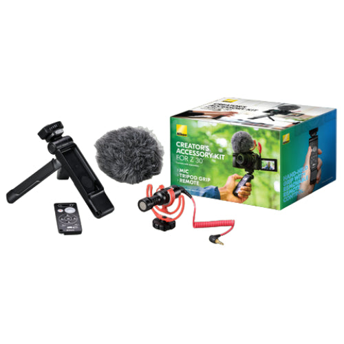 Nikon Creators Accessory Kit with Remote, Microphone and Tripod