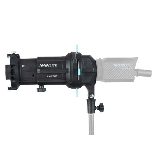 Nanlite Projection Attachment with 19 and 36 Degree Lens for Forza FM Mount