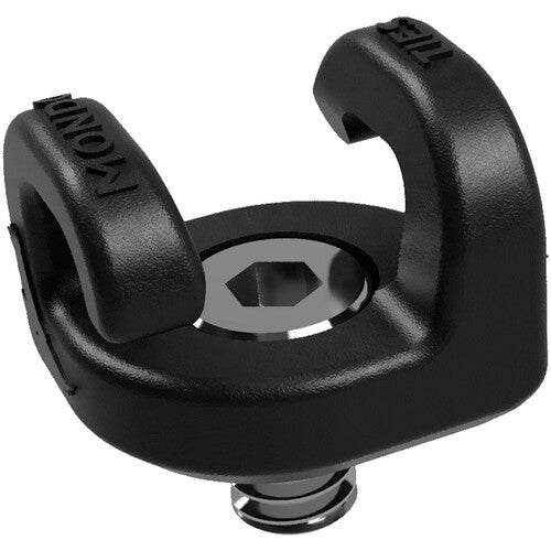 Kondor Blue Mondo Ties Cable Management Clips 1/4"-20 - 10 Pack - Black