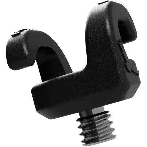 Kondor Blue Mondo Ties Cable Management Clips 1/4"-20 - 10 Pack - Black