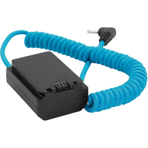 Kondor Blue 1.35/3.5 DC Male to Sony NP-FZ100 Dummy Battery Cable - Blue