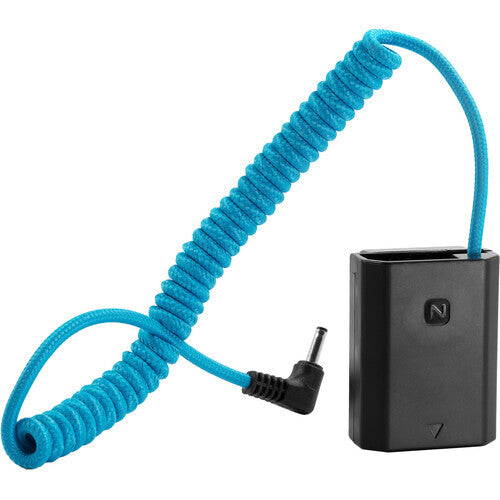 Kondor Blue 1.35/3.5 DC Male to Sony NP-FZ100 Dummy Battery Cable - Blue