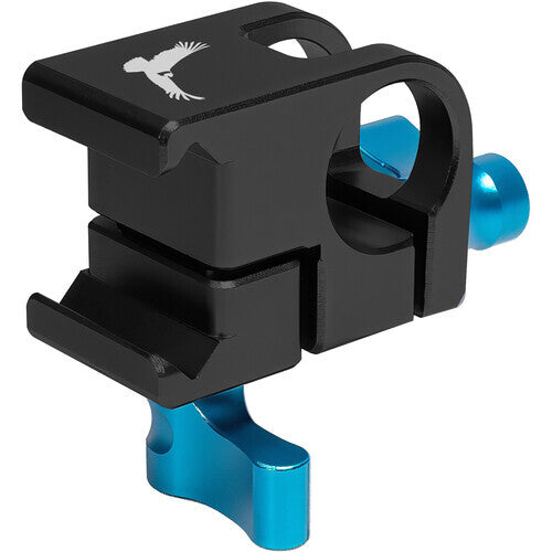 Kondor Blue 15mm Rod Parallel NATO Clamp - Black