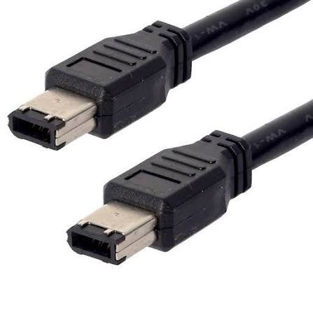 Linx FireWire Cable 6-6 Pin