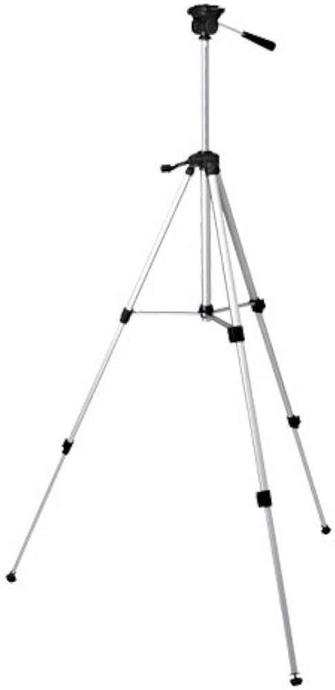 Hakuba FT367 Aluminium Tripod with 3-Way Head - Silver