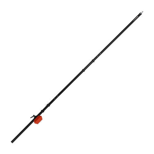 Manfrotto 085B Light Boom 35 Black with Silver Cine Stand and Castors