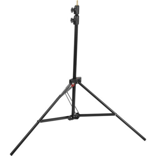 Manfrotto Alu Air-Cushioned Compact Stand Quick Stack 3-Pack (Black, 7.7')
