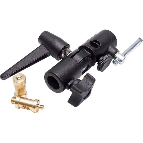 Manfrotto 026 Adaptor Swivel Lite-Tite Aluminium - Black