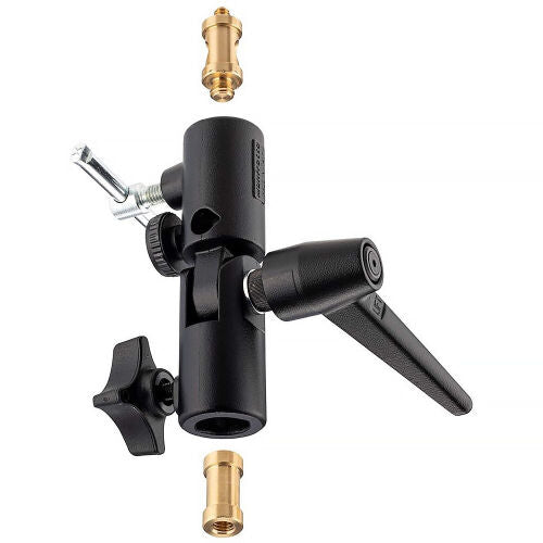 Manfrotto 026 Adaptor Swivel Lite-Tite Aluminium - Black