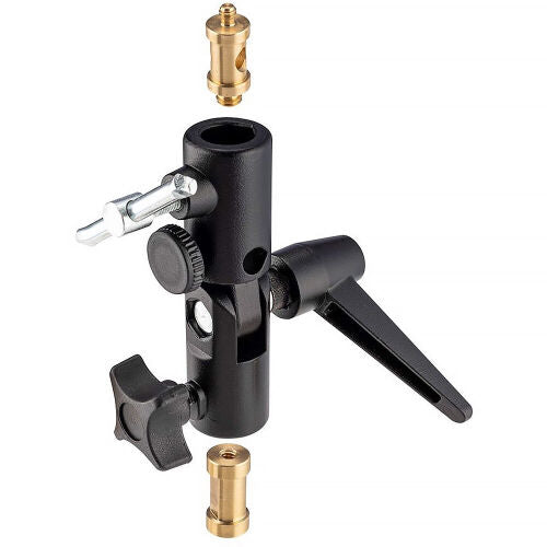 Manfrotto 026 Adaptor Swivel Lite-Tite Aluminium - Black