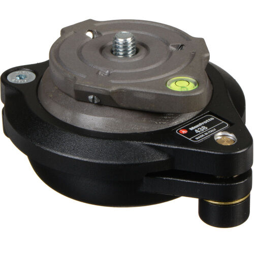 Manfrotto 438 Compact Leveling Head - Ball Camera Leveler - 15kg Capacity