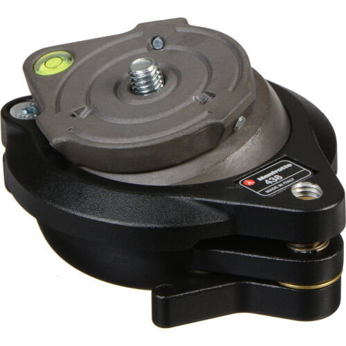 Manfrotto 438 Compact Leveling Head - Ball Camera Leveler - 15kg Capacity