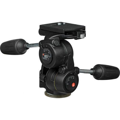 Manfrotto 808RC4 3-Way Pan-and-Tilt Head with 410PL Quick Release Plate