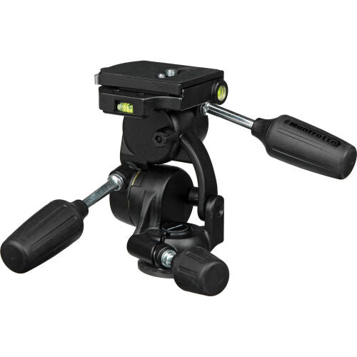 Manfrotto 808RC4 3-Way Pan-and-Tilt Head with 410PL Quick Release Plate