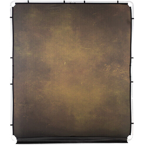 Manfrotto LL LB7925 EzyFrame Vintage Background Cover 6.5 x 7.5' - Olive