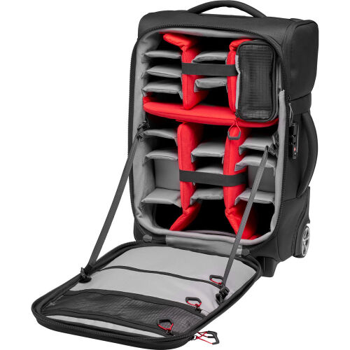 Manfrotto MB PL-RL-A55 Pro Light Reloader Air-55 Carry-on Camera Roller Bag - Black