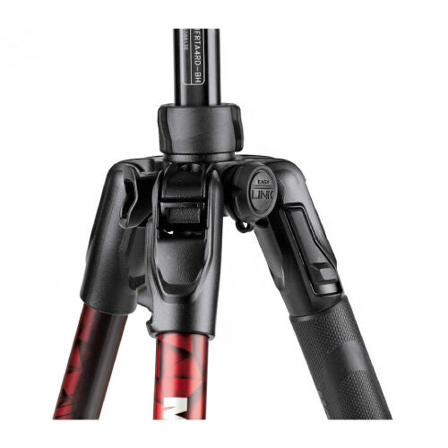 Manfrotto MKBFRTA4RD-BH Befree Advanced Aluminium Travel Tripod with Ball Head - Twist Red