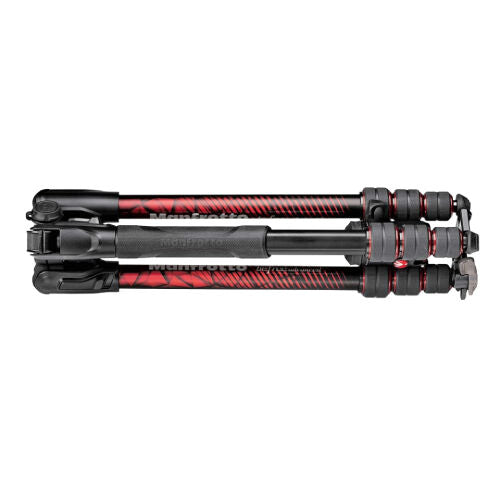 Manfrotto MKBFRTA4RD-BH Befree Advanced Aluminium Travel Tripod with Ball Head - Twist Red