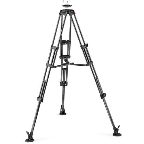 Manfrotto Nitrotech 612 Video Head CF Twin Leg Tripod MS