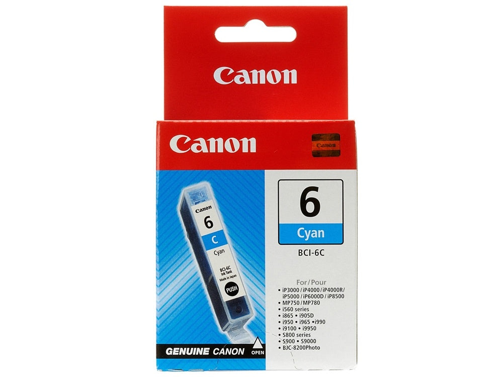 Canon BCI-6C Cyan Ink Cartridge