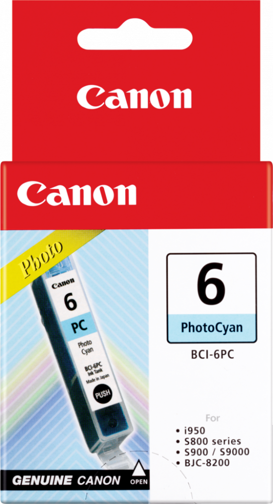 Canon BCI-6PC Photo Cyan Ink Cartridge