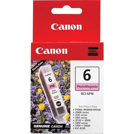 Canon BCI-6PM Photo Magenta Ink Cartridge