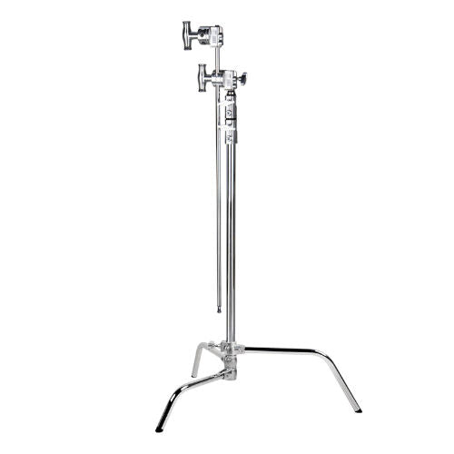Kupo CL-40MK 40 Inch Silver C-Stand Kit with Sliding Leg, Quick Release, Grip Head and Arm