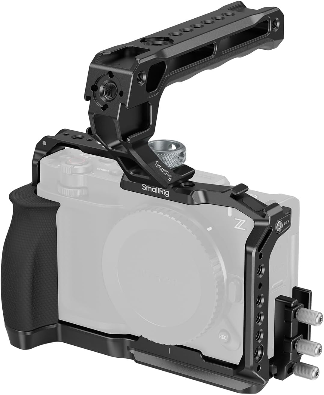 SmallRIG Cage - 5647 - Nikon ZR with Top Handle