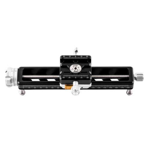 NiSi Quick Adjustment Macro Focusing Rail NM-200S with 360 Degree Rotating Clamp
