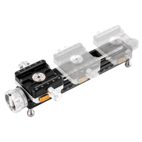 NiSi Quick Adjustment Macro Focusing Rail NM-200S with 360 Degree Rotating Clamp