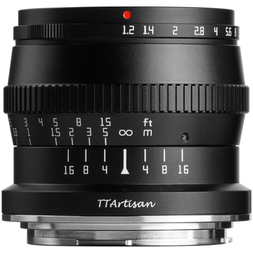 TTArtisan 50mm f/1.2 Lens for Canon RF Mount - Black