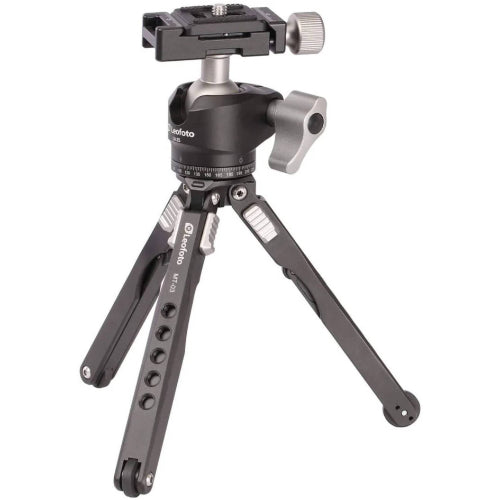 Leofoto MT-03 2 Mini Table Top 2 Section Tripod with LH-25 Ball Head