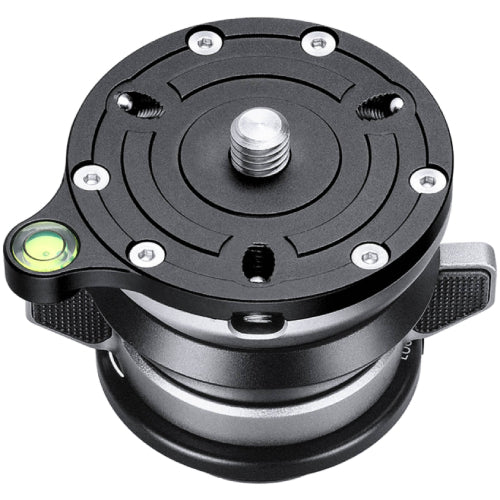 Leofoto LBQ-50S Black 55mm Levelling Base for LQ-284 and LG-284 Tripods