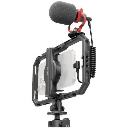 SmallRig All-in-One Video Kit For Smartphone Creators with Audio and Lighting System Full Quick Pro Edition 4704