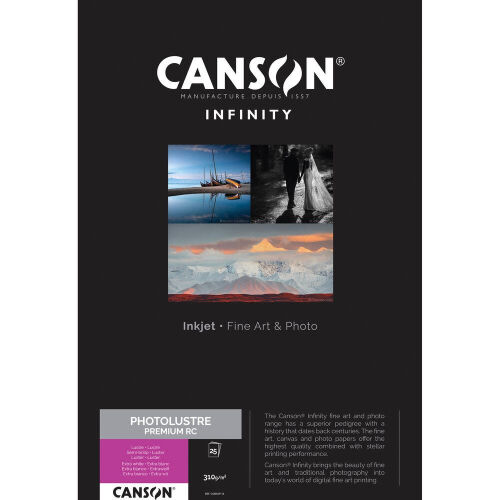 Canson Lustre Premium RC A3+ 310gsm 25 Sheets