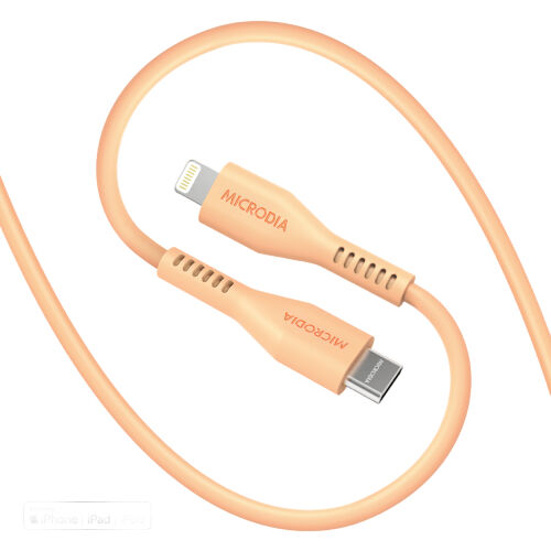 MICRODIA Fruitywire Liquid Silicon PD60W 2.6m USB-C to Lightning Cable