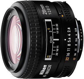 Nikon AF 28mm f/2.8D Lens
