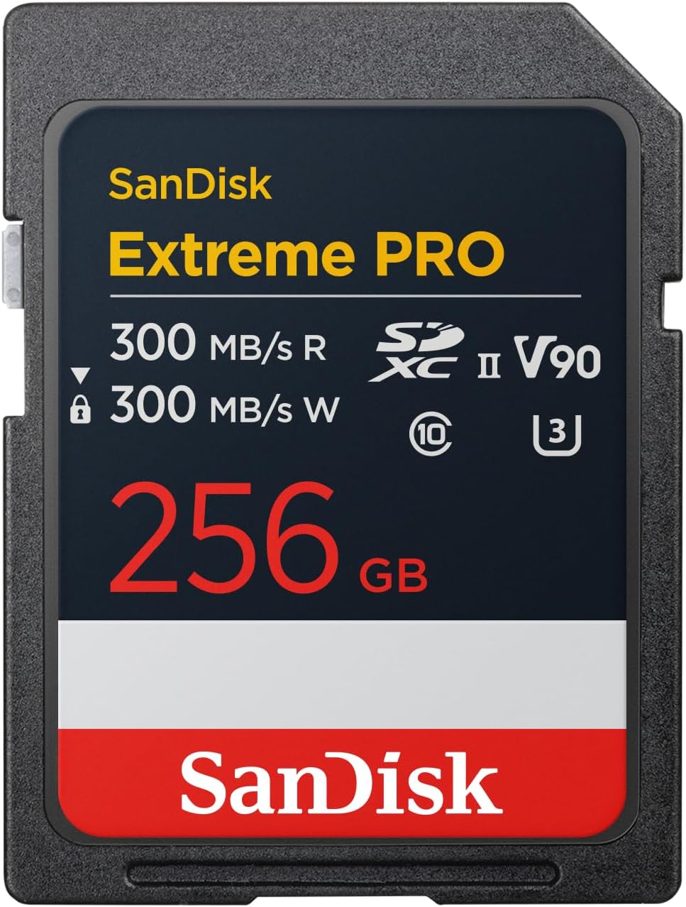 SanDisk Extreme PRO 256GB SDXC UHS-II Card 300Mbs V90
