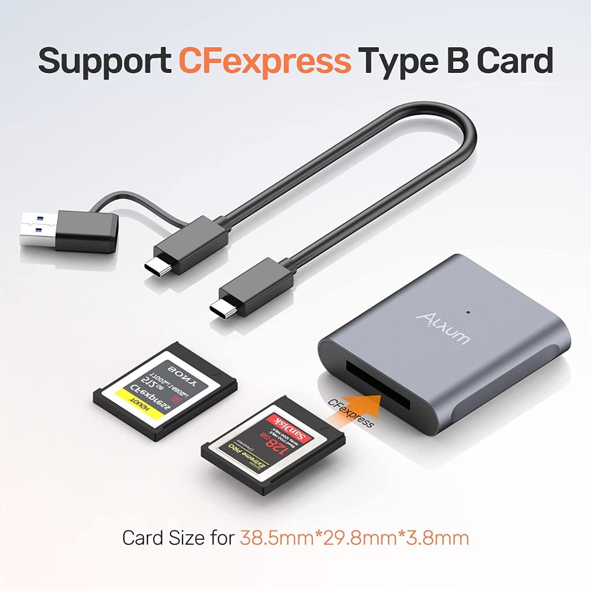 Alxum CF Express USB 3.0 Card Reader