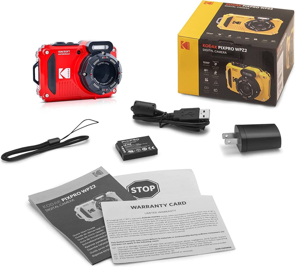 Kodak PixPro WPZ2 Action - Red