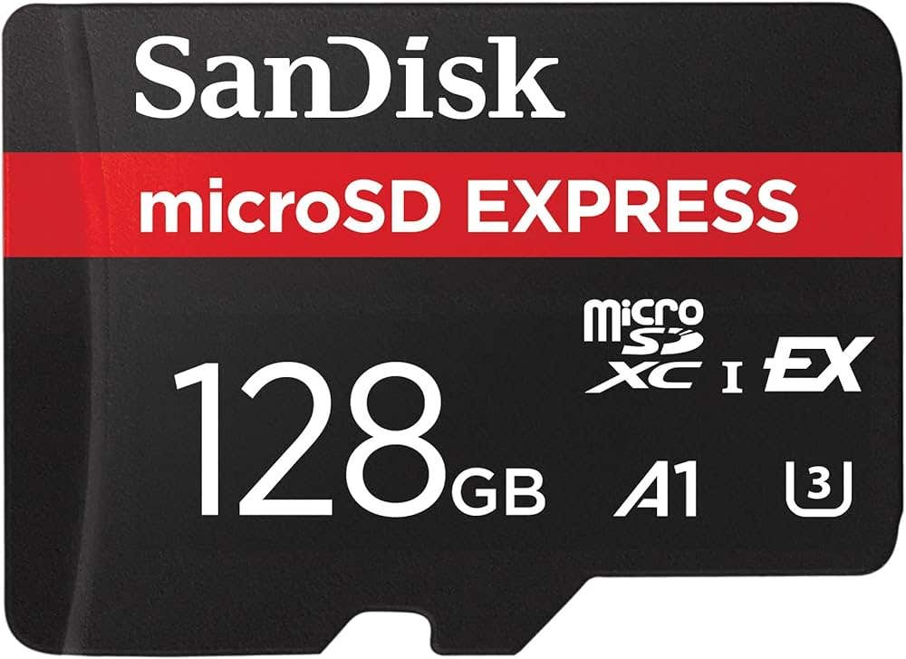 SanDisk MicroSD Express 128GB Micro SDXC Card 880MB/S – Ted's Cameras