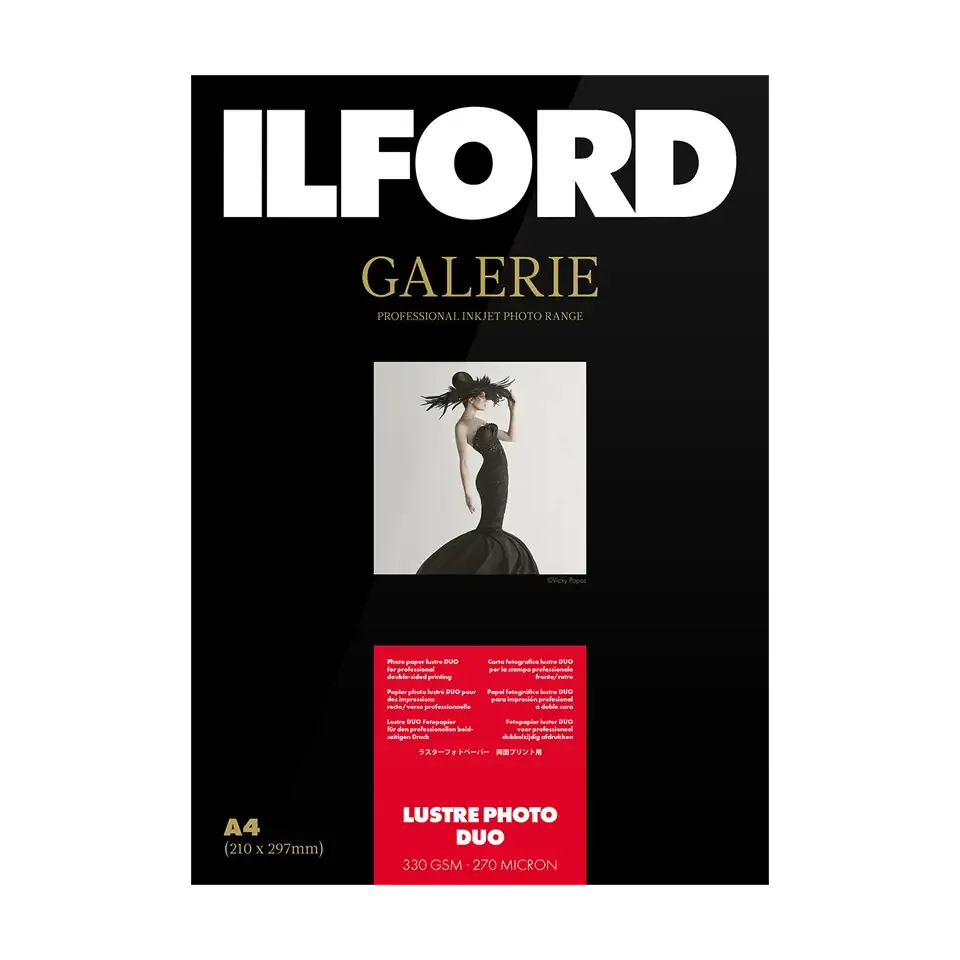 Ilford Galerie Smooth Fine Art Matt 190gsm A4 10 Sheets
