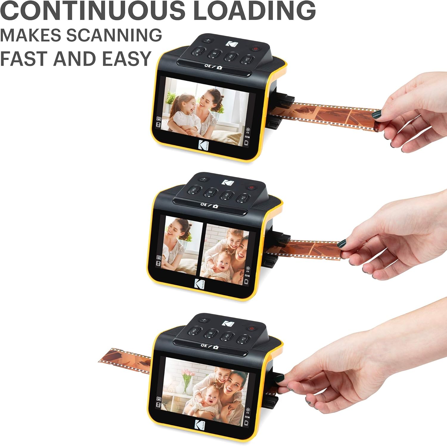 Kodak Slide N Scan - Film & Slide Scanner>14MP/5"LCD/SDSlot
