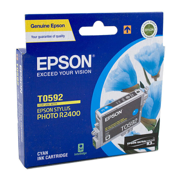 Epson T0592 Cyan Ink Cartridge - Stylus Photo R2400
