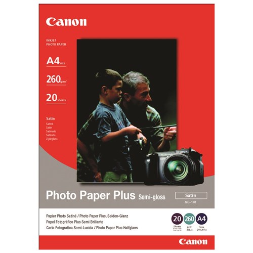 Canon SG-201 Photo Paper Plus Semi-Gloss A4