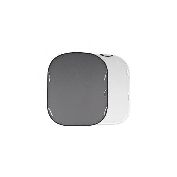 Lastolite Plain Collapsible 1.5 x 1.8m White/Mid Grey Background