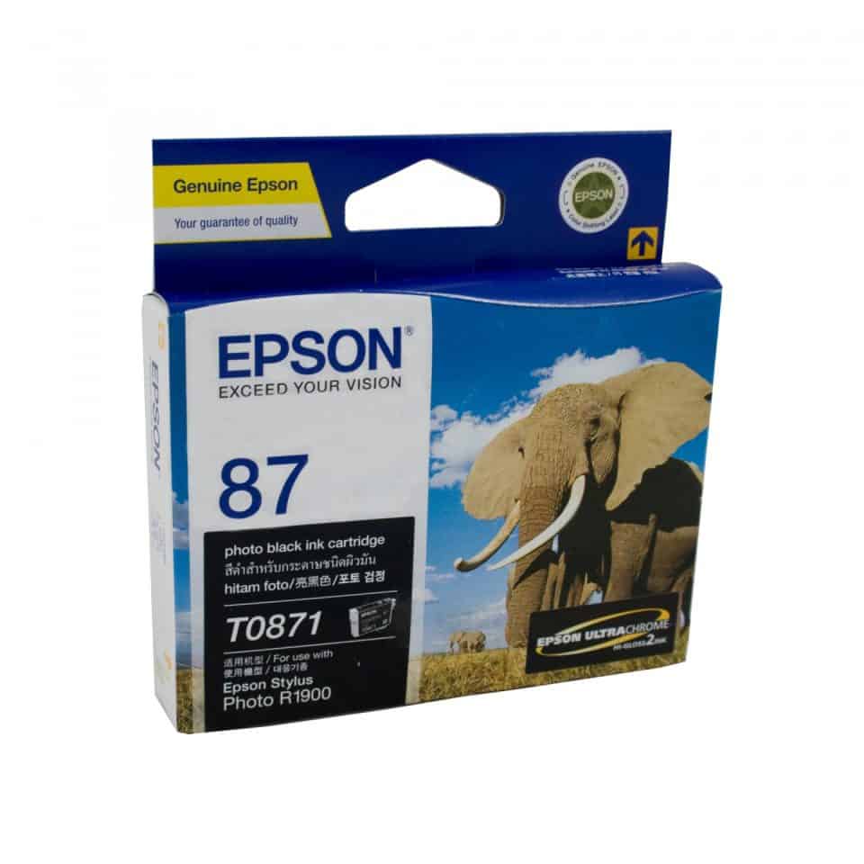 Epson T0871 Photo Black Ink Cartridge