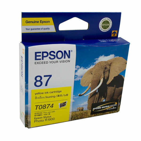 Epson T0874 Yellow Ink Cartridge