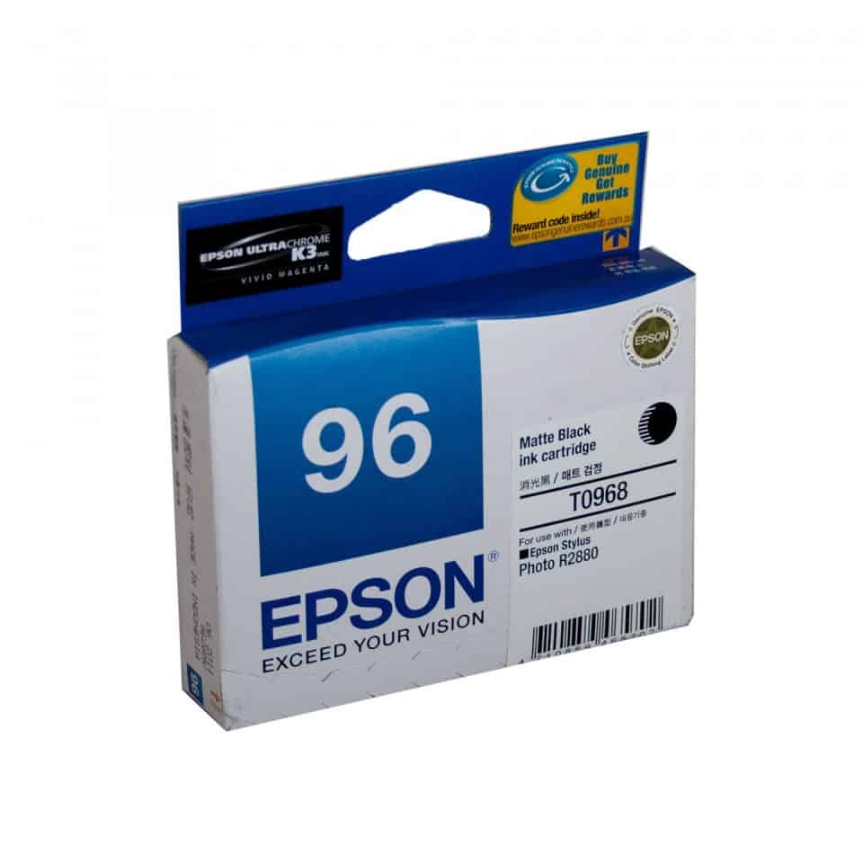 Epson T0968 Matte Black Ink Cartridge